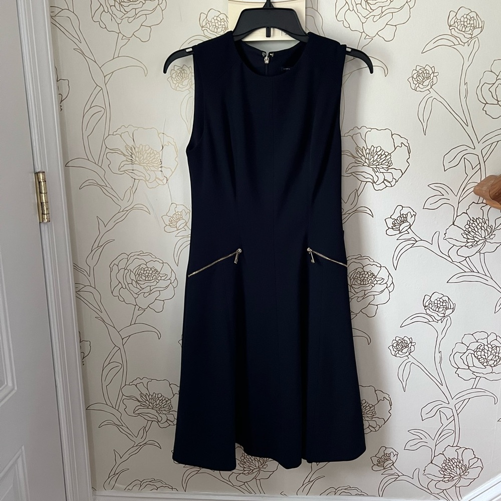 Tommy Hilfiger navy sleeveless dress